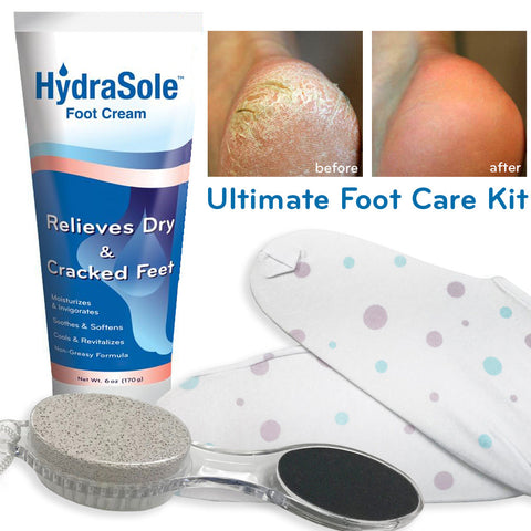 HydraSole Kit - 6 ounces (Includes foot brush and socks)  (Limit 2 Per Order)
